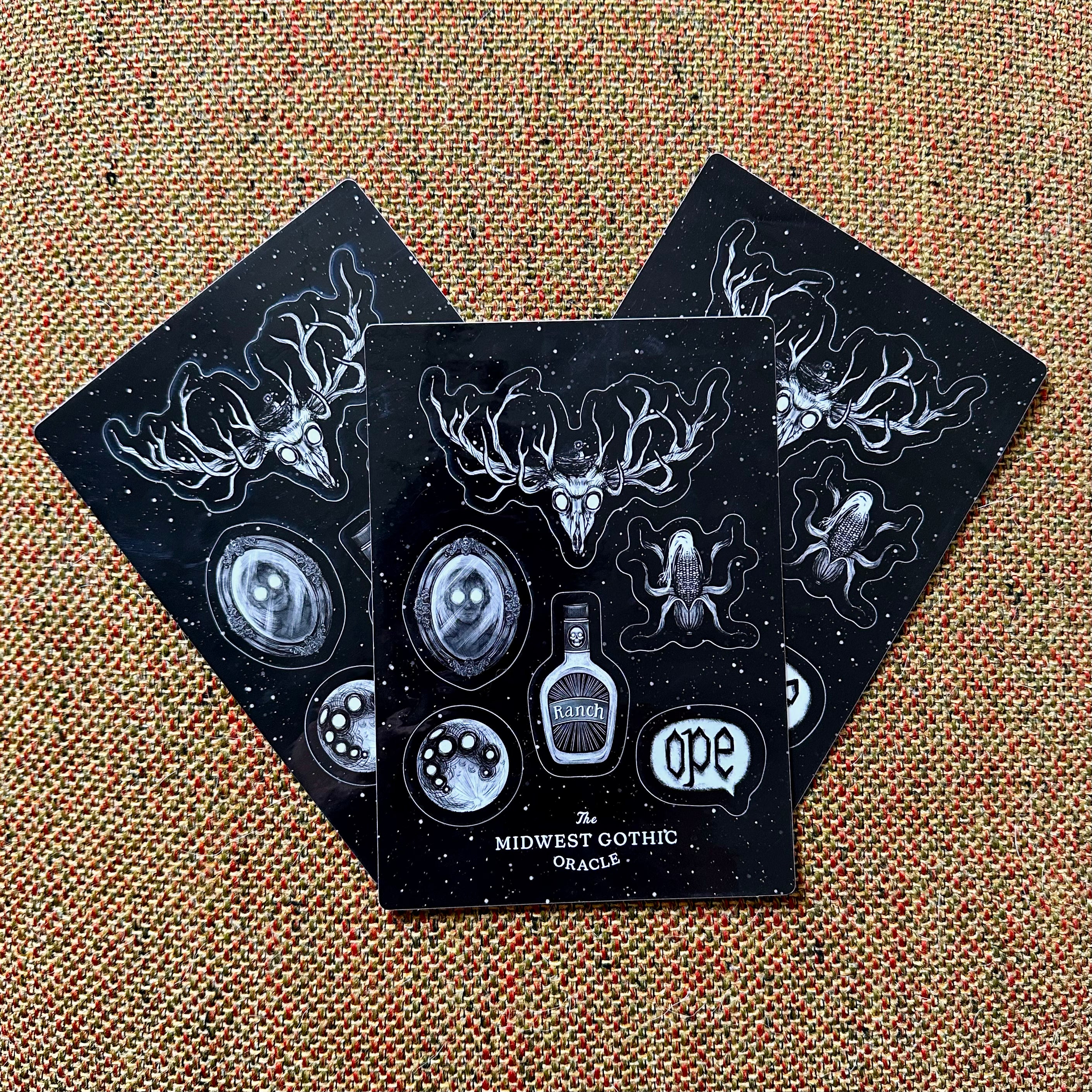 Midwest Gothic Oracle Sticker Sheet