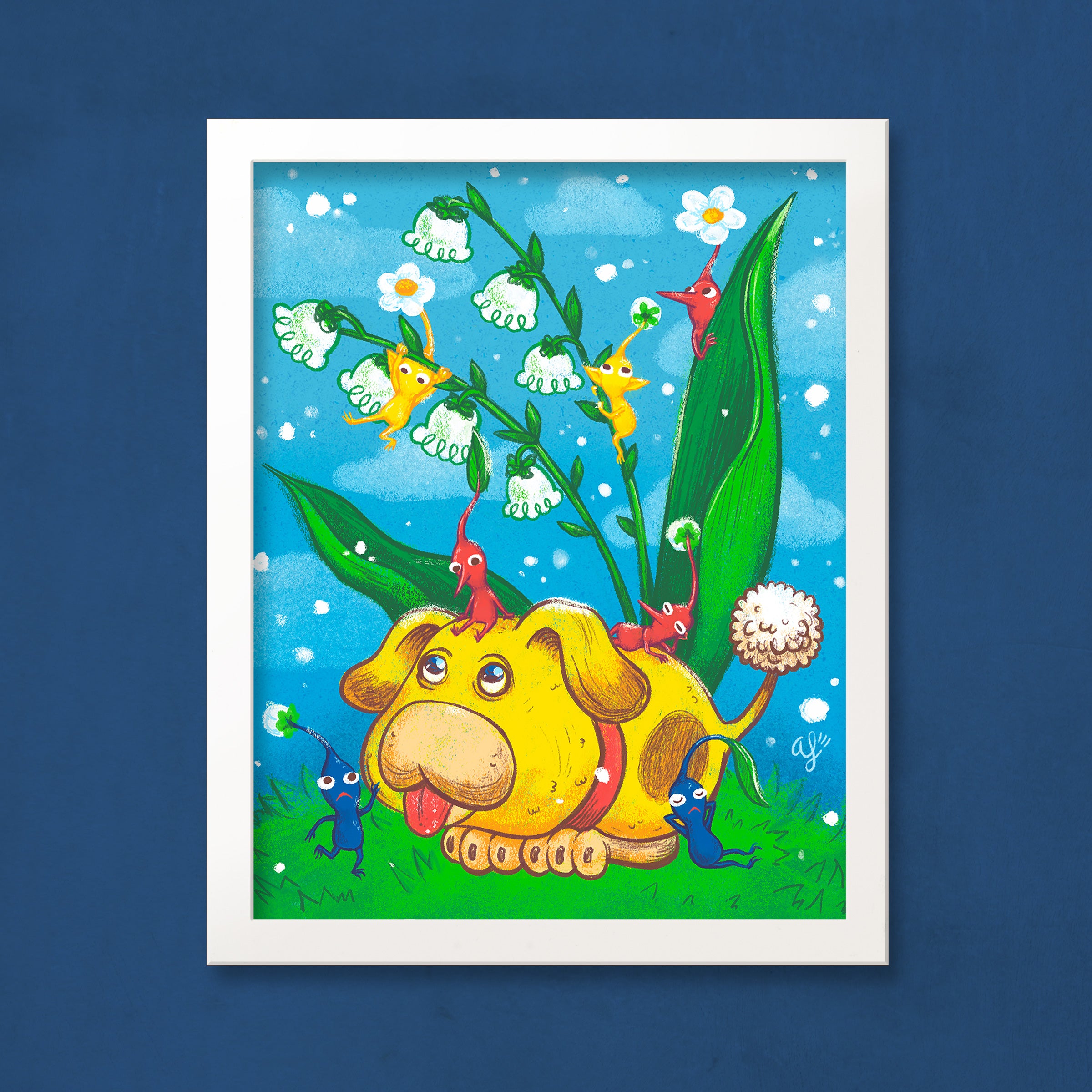 Oatchi and the Pikmin