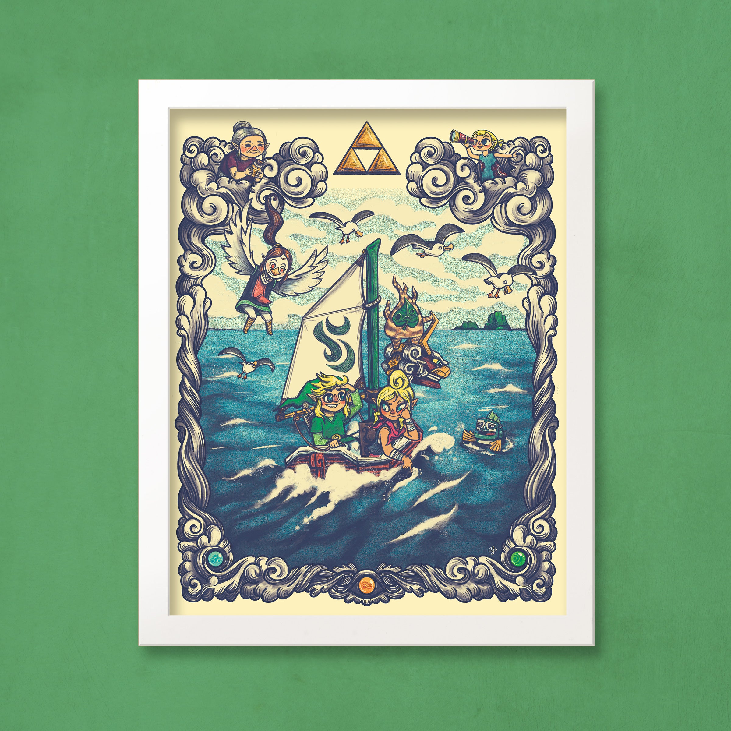 Adventure On The High Seas Print