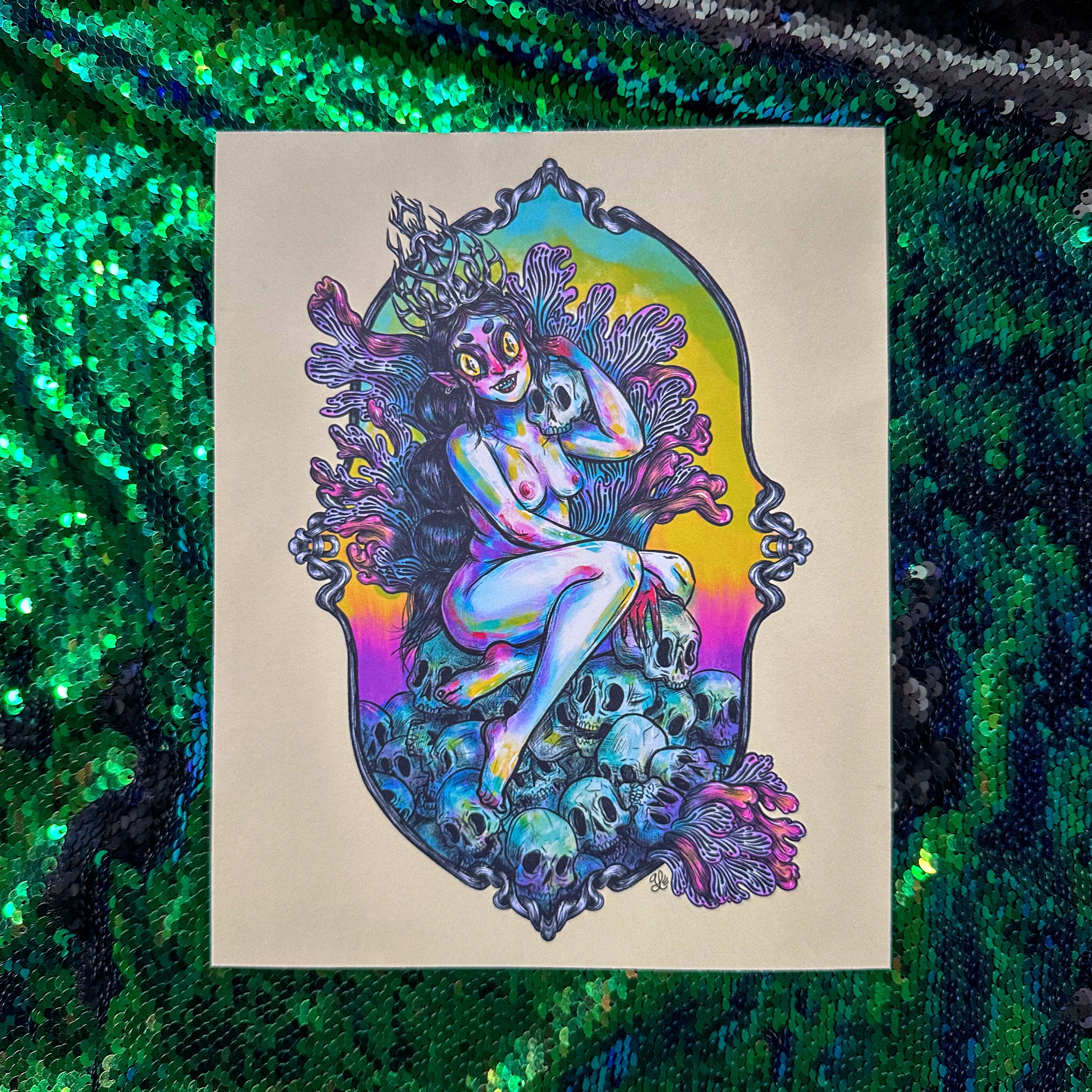 Queen Of Decay Print