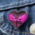 Femme Heartbutt Acrylic Pin