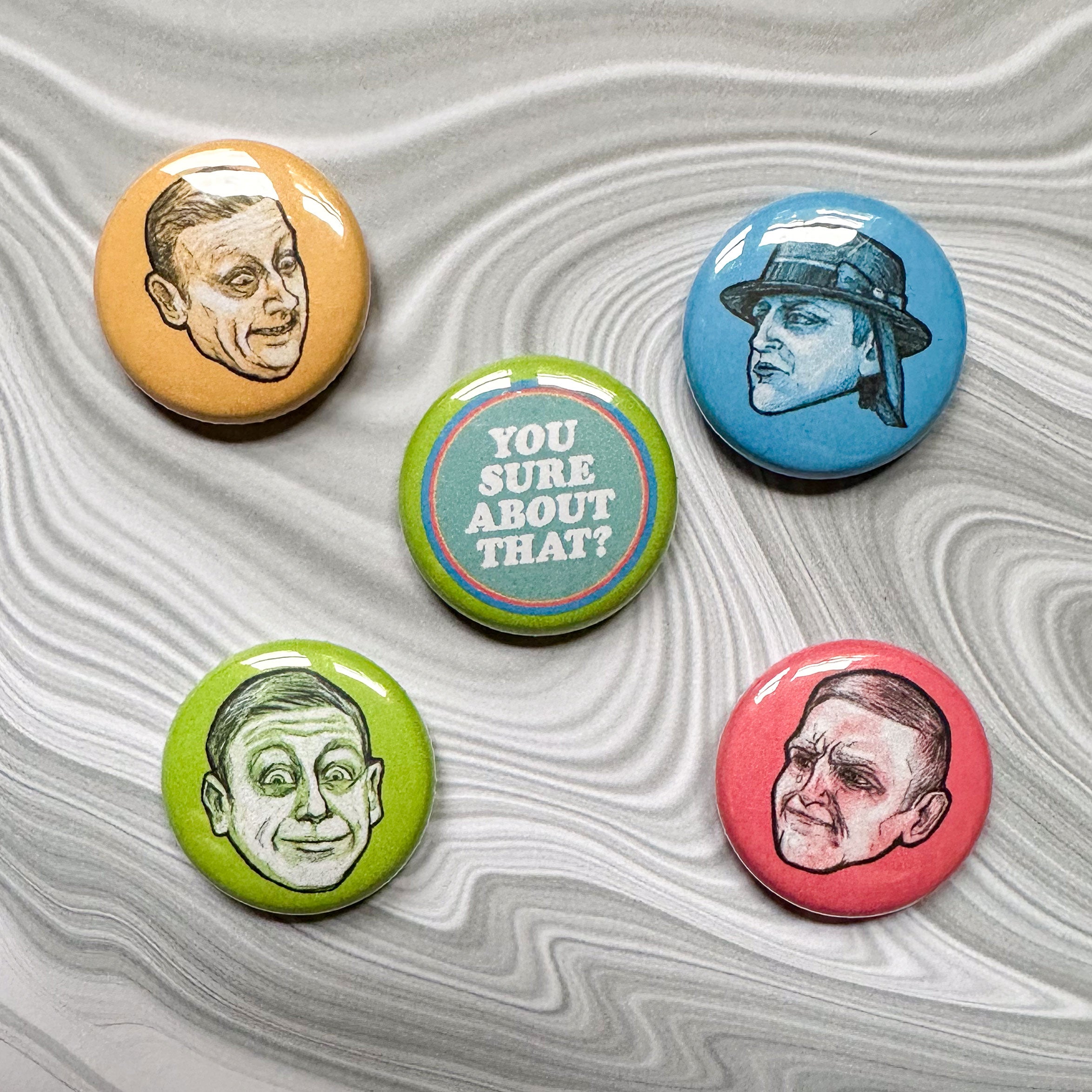 I Think You Should Leave Button Set