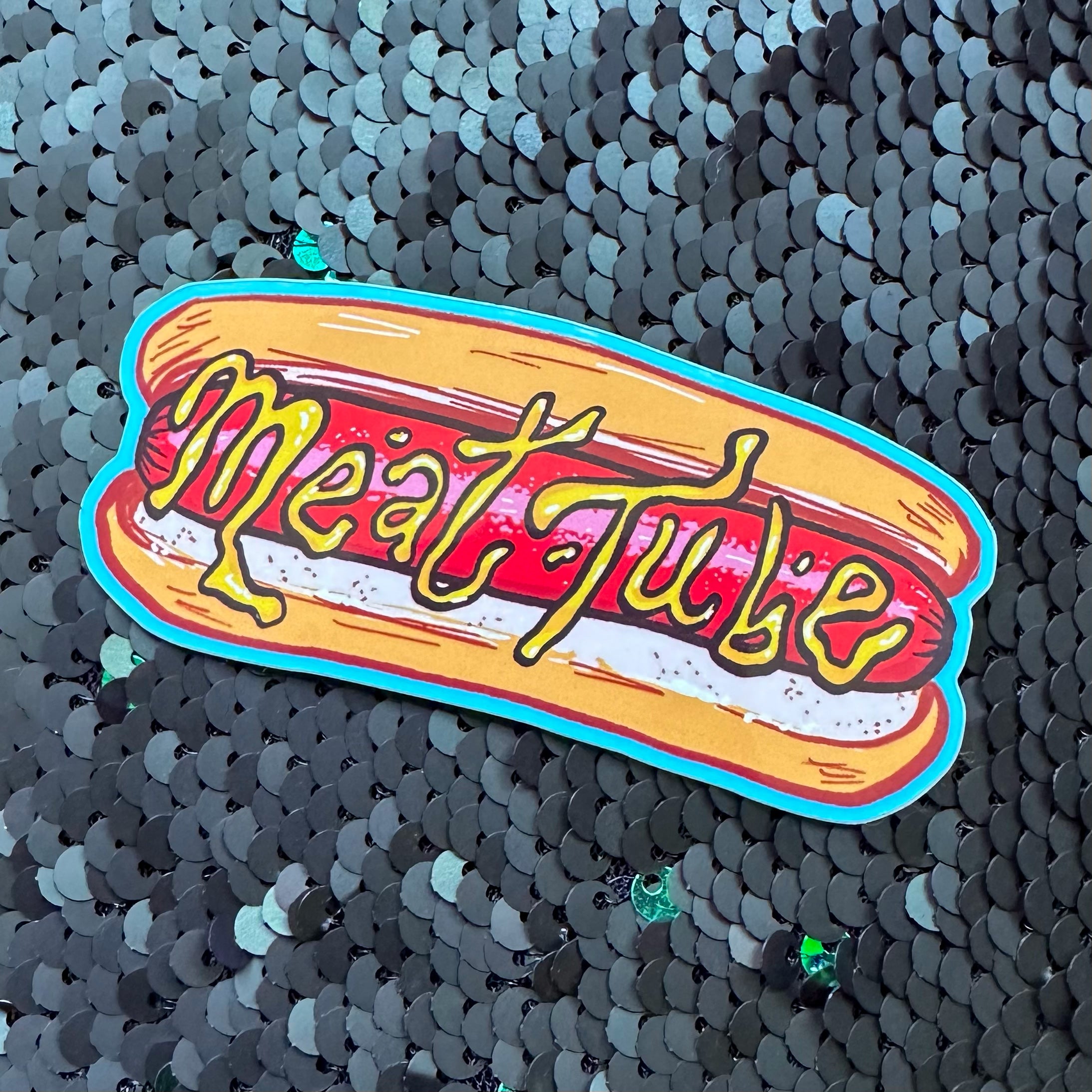 Meat Tube Sticker