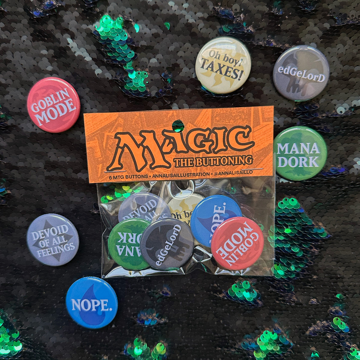 Magic The Buttoning Set