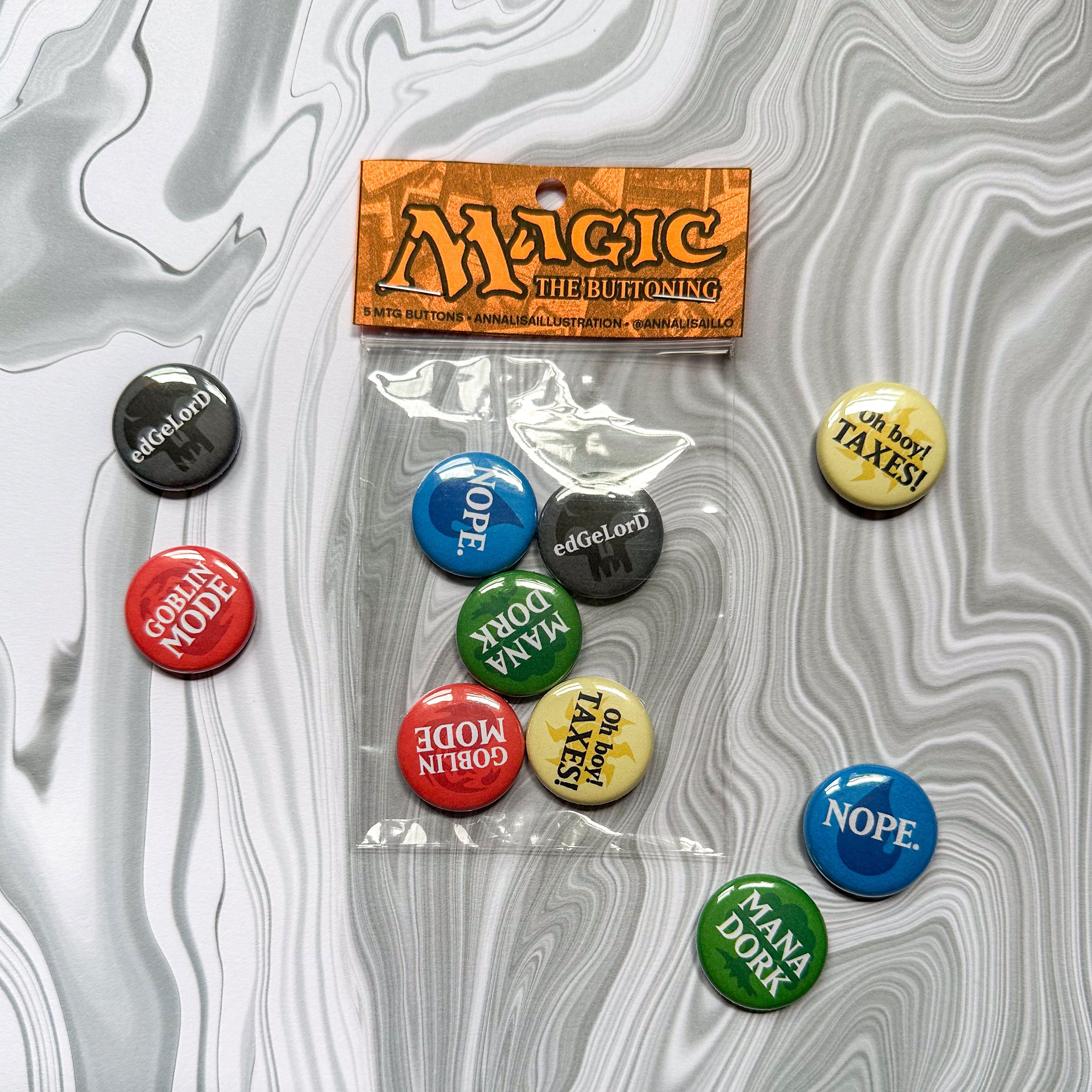 Magic The Buttoning Set